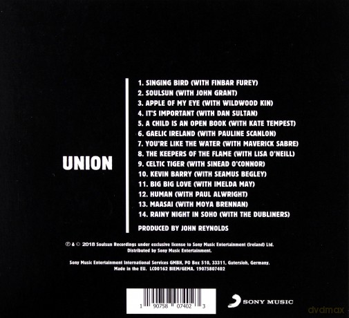 Damien Dempsey: Union [CD]