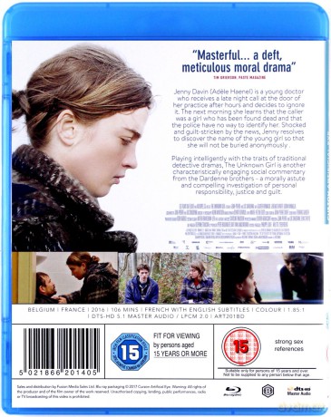 Unknown Girl (Nieznajoma dziewczyna) [Blu-Ray]