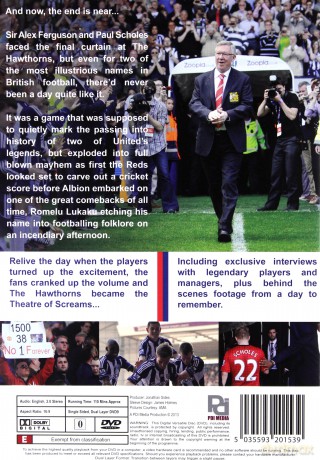 Unmi55Able - Albion 5 United 5 - Fergie's Farewell [DVD]