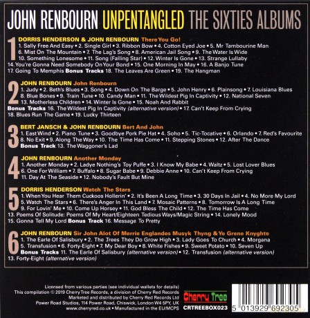 John Renbourn: Unpentangled - The Sixties Albums [6CD]