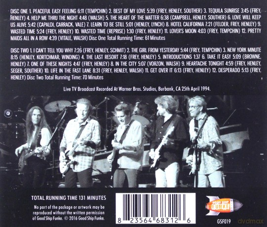Eagles: Unplugged 1994 [2CD]