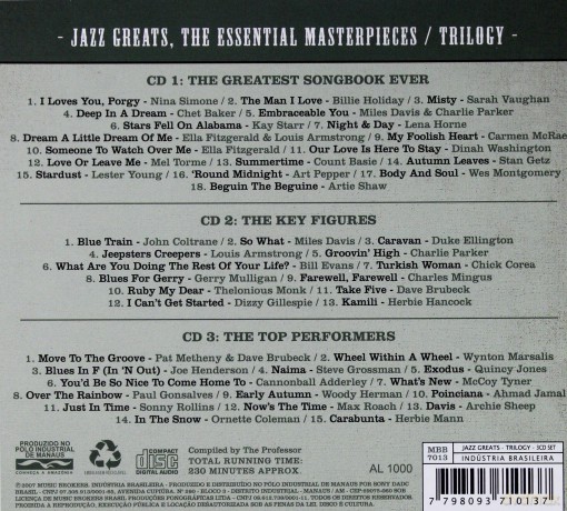 Jazz Greatest-The Essentila Masterpieces [3CD]