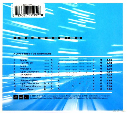 A Certain Ratio: Up In Downsville [CD]