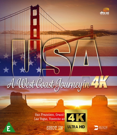 USA - A West Coast Journey In 4K [Blu-Ray 4K]+[Blu-Ray]