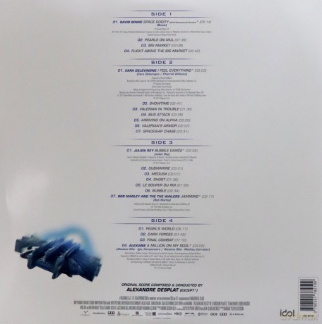 Valerian And The City Of A Thousand Planets soundtrack [2xWinyl]