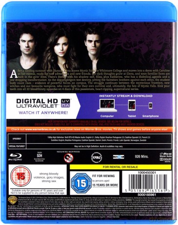 Vampire Diaries Complete Season 5 [4xBlu-Ray]