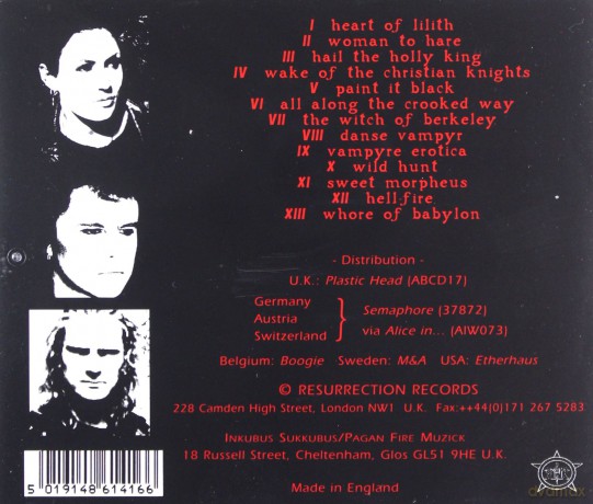 Inkubus Sukkubus: Vampyre Erotica [CD]