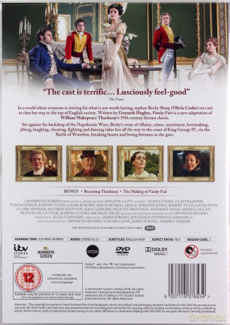 Vanity Fair (Targowisko próżności) [2DVD]