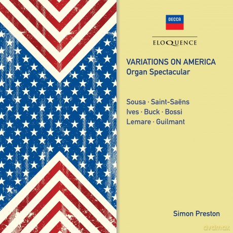 Simon Preston: Variations On America: Organ Spectacular [CD]
