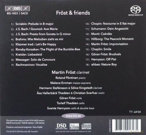 Martin Frost: Variousfrost And Friends [CD]