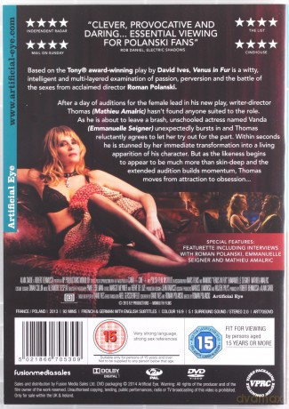Venus In Fur (Wenus w futrze) [DVD]