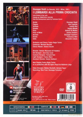 Verdi: I Lombardi [DVD]
