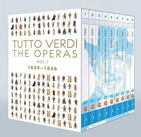 Verdioperas Vol 1 [9DVD]