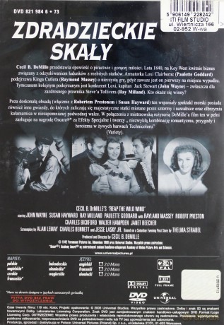Zdradzieckie skały [DVD]