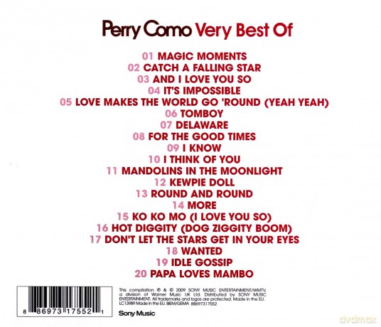 Perry Como: Very Best Of [CD]
