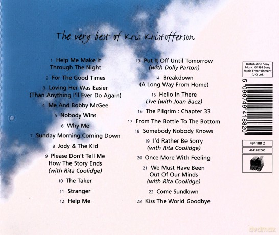 Kris Kristofferson: Very Best Of [CD]