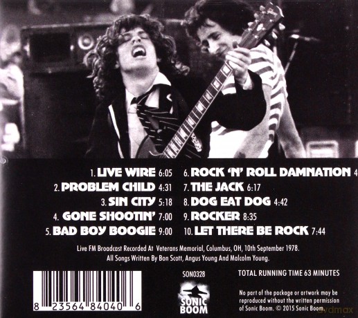 AC/DC: Veterans Memorial 1978 [CD]