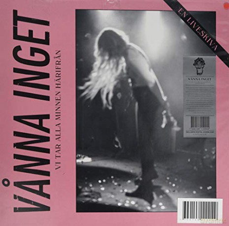 Vanna Inget: Vi Tar Alla Minnen Harifran - En Liveskiva + 100 Page Photo Book (Pink) [2xWinyl]