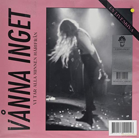 Vanna Inget: Vi Tar Alla Minnen Harifran - En Liveskiva + 100 Page Photo Book (Yellow) [2xWinyl]