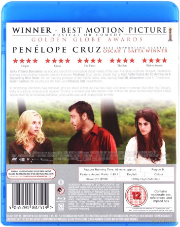 Vicky Cristina Barcelona [Blu-Ray]