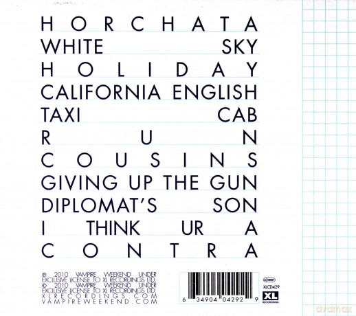 Vampire Weekend: Contra [CD]