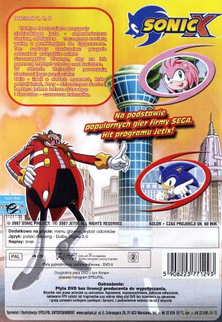 Sonic X cz. 1+2+3+4 Pakiet [4DVD]