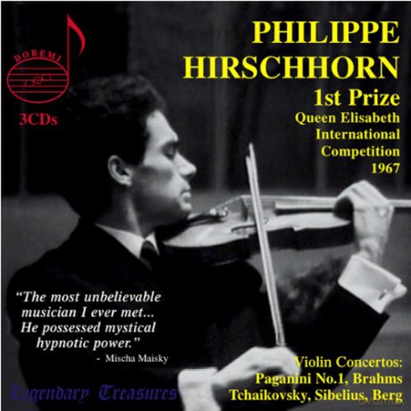Philippe Hirschhorn: Violin Concertos [3CD]