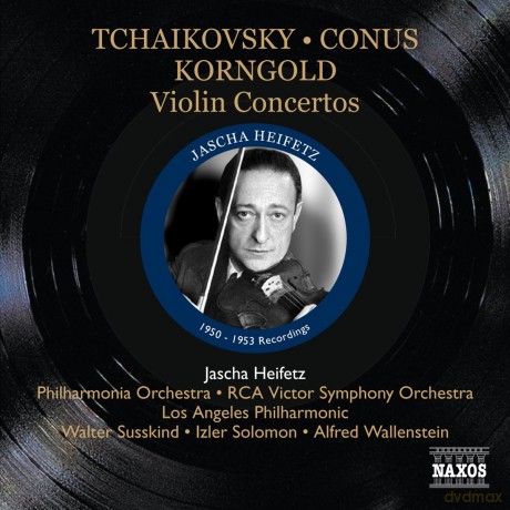 Jascha Heifetz: Violin Concertos 1950-1953 [CD]