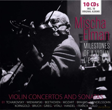 Mischa Elman: Violin Concertos And Sonatas [10CD]