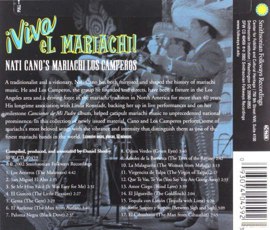 Nati Kano: Viva El Mariachi [CD]