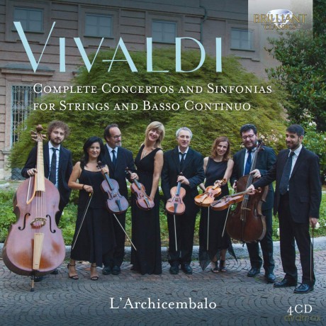 Larchicembalo: Vivaldi: Complete Concertos And Sinfonias For Strings And Basso Continuo [4CD]