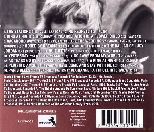 Marianne Faithfull: Vive La France [CD]
