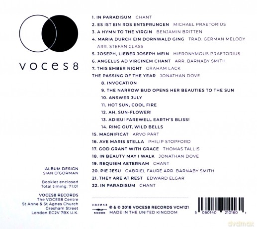 Voces8: Voces8: Equinox [CD]