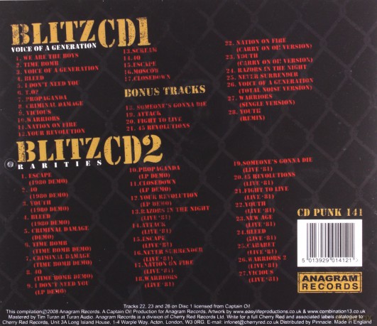 Blitz: Voice Of A Generation [2CD]