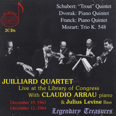 Juilliard String Quartet: Vol 1 - With Claudio Arra [2CD]