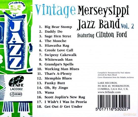Merseysippi Jazz Band: Vol 2 Vintage Merseysippi [CD]