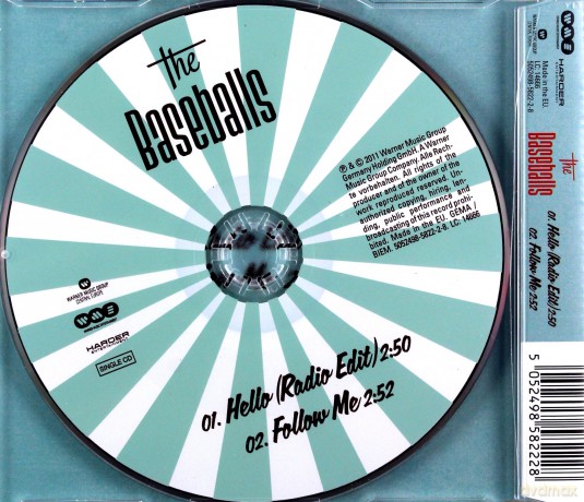 The Baseballs: Hello (maxi-single) [CD]