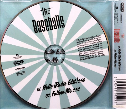 The Baseballs: Hello (maxi-single) [CD]