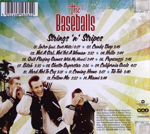 The Baseballs: Stringsnstripes [CD]