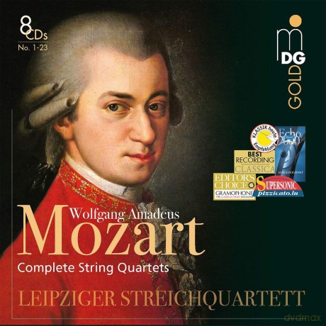 Leipziger Streichquartett: W.A. Mozart: Complete String Quartets [8CD]