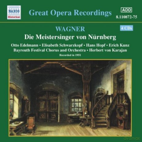 Schwarzkopfbayreuthkarajan: Wagnerdie Meistersinger Von Nurnberg [4CD]