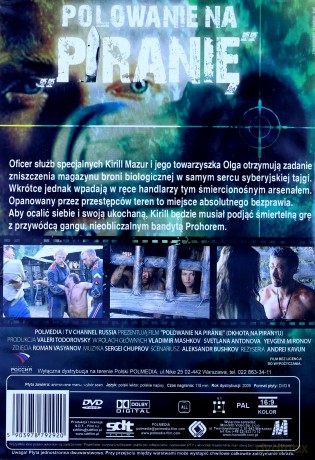 Polowanie na piranie [DVD]