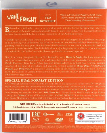 Wake In Fright (Na krańcu świata) [Blu-Ray]+[DVD]