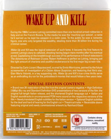 Wake Up And Kill [Blu-Ray]+[DVD]