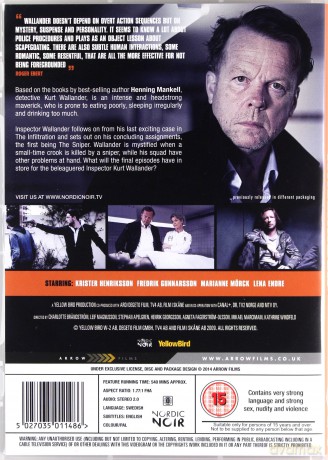 Wallander Collected Films 2126 [3DVD]
