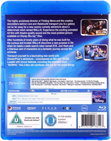 Walle [2xBlu-Ray]