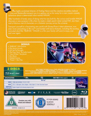 Walle [2xBlu-Ray]