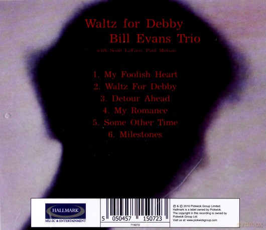 Bill Evans: Waltz For Debby [CD]