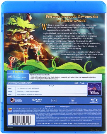 Dzwoneczek Kolekcja Pakiet [5xBlu-Ray]