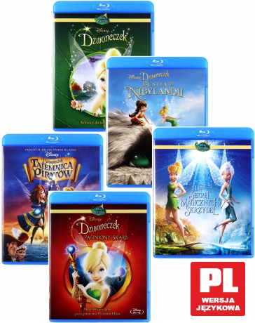 Dzwoneczek Kolekcja Pakiet [5xBlu-Ray]